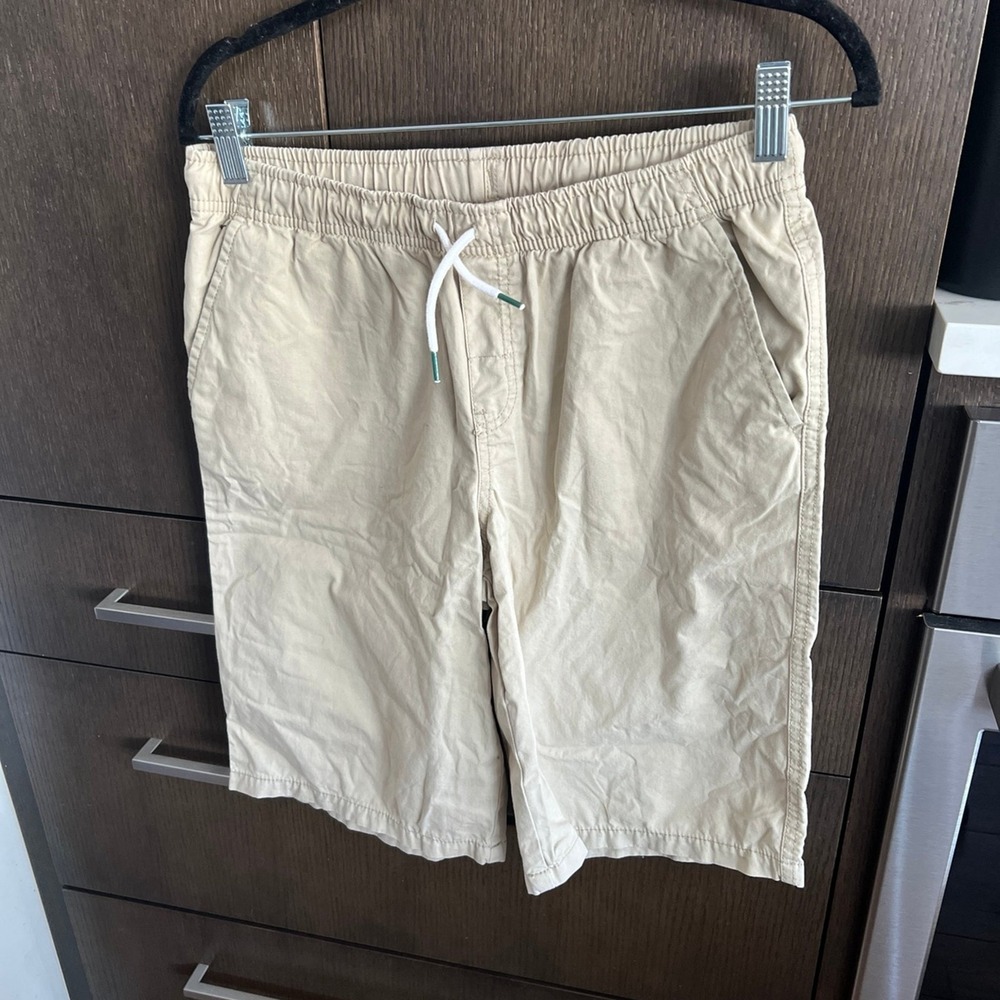 Cat & Jack pull on khaki shorts boys 18